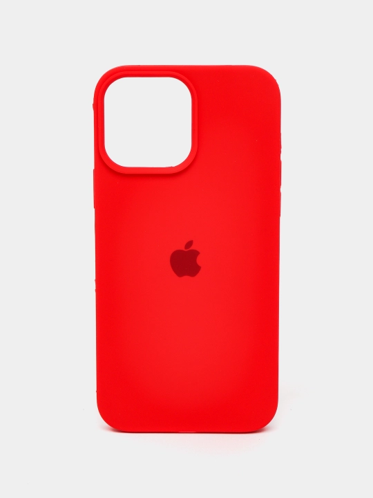 Silikon chexol iPhone 11–17, Pro va Pro Max uchun, Soft Touch, mikrofibrali