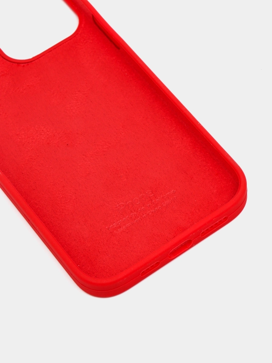 Silikon chexol iPhone 11–17, Pro va Pro Max uchun, Soft Touch, mikrofibrali