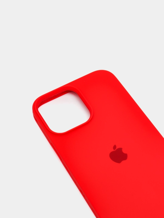 Silikon chexol iPhone 11–17, Pro va Pro Max uchun, Soft Touch, mikrofibrali