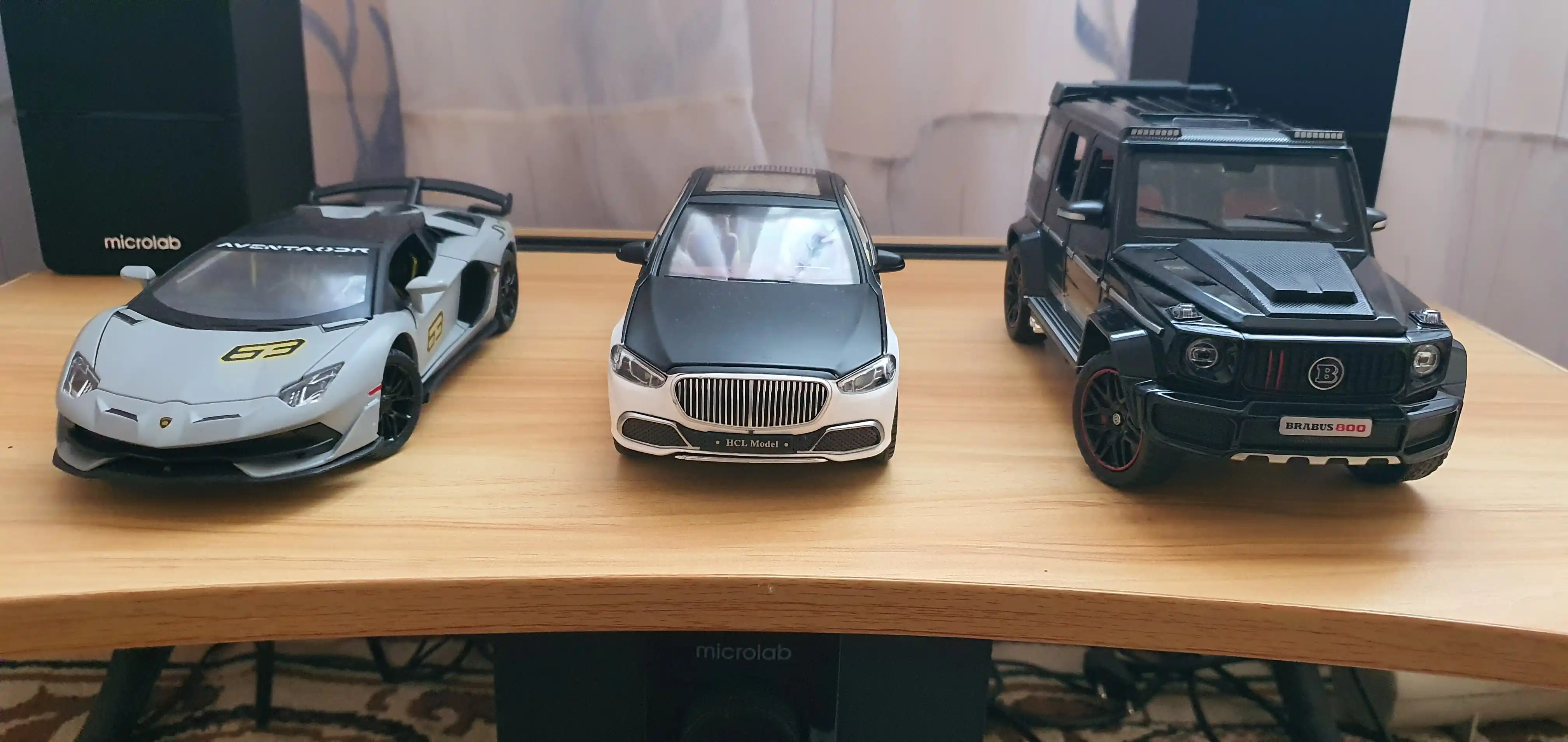 Металлическая машинка Mercedes-Benz G-Brabus G800 1:24