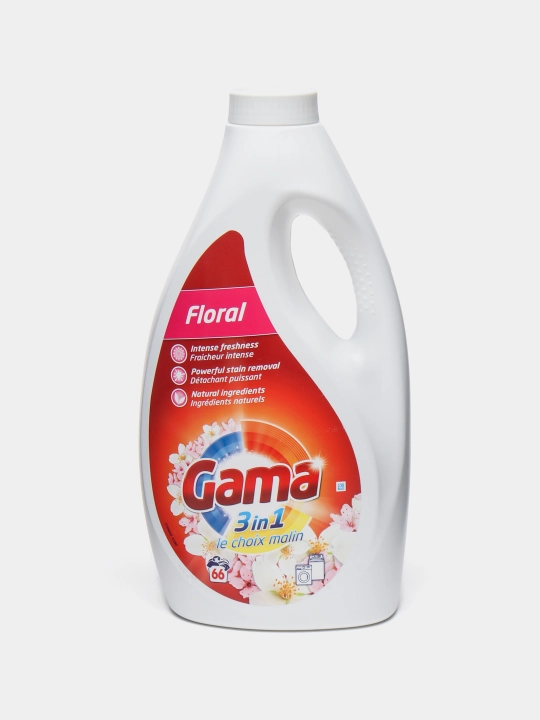 GAMA yuvish geli YANGI GULLAR 3000ml (66 marta yuvish) - 