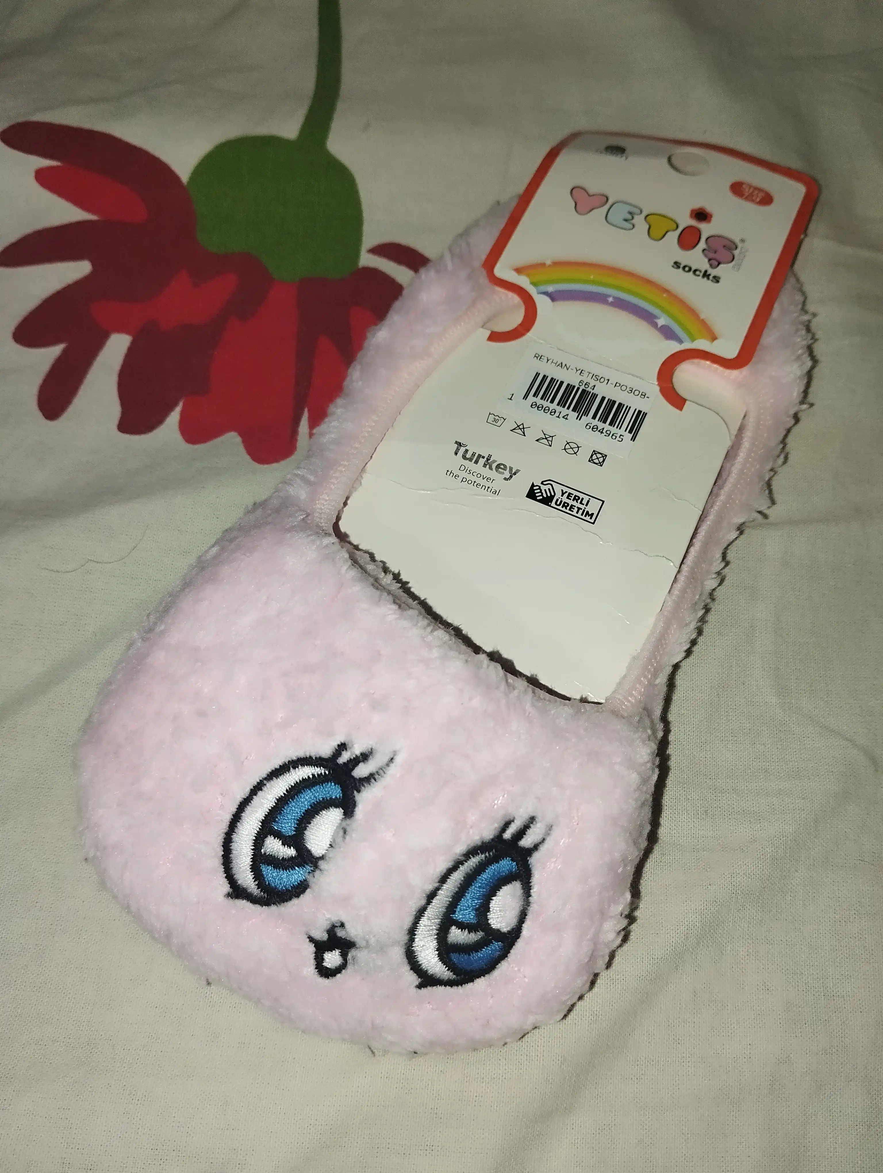 Yetish baby носки детские плюшевые