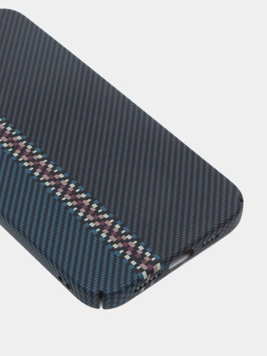 Карбоновый чехол для iPhone X, XR, 11, 12, 13, 14, 15, 16, mini, Pro, Pro Max, жесткий