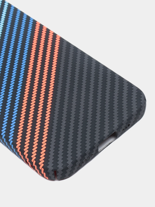 Карбоновый чехол для iPhone X, XR, 11, 12, 13, 14, 15, 16, mini, Pro, Pro Max, жесткий