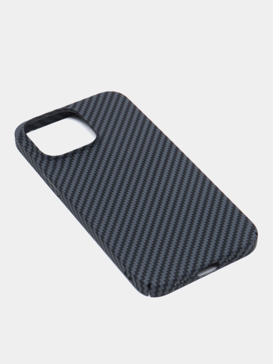 Карбоновый чехол для iPhone X, XR, 11, 12, 13, 14, 15, 16, mini, Pro, Pro Max, жесткий
