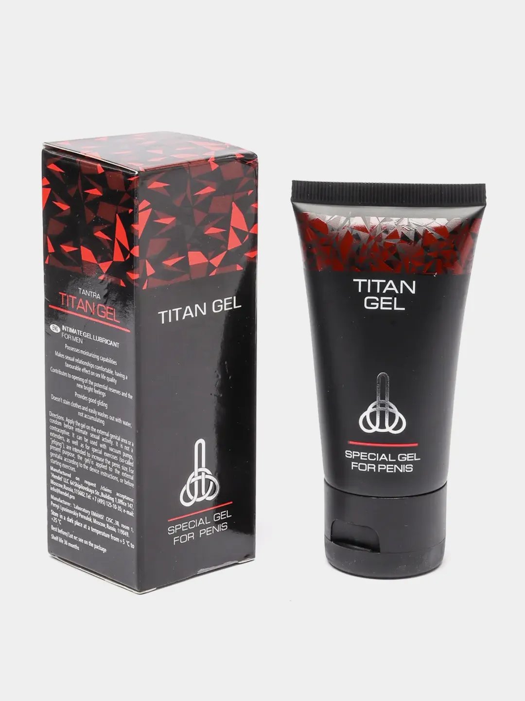 Крем-гель лубрикант для мужчин TITAN GEL TANTRA для увеличения члена, 50 мл  купить по низким ценам в интернет-магазине Uzum (872284)