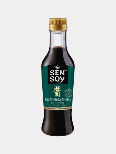 Соус соевый Sen Soy Sushi & Sashimi, 220 мл - 