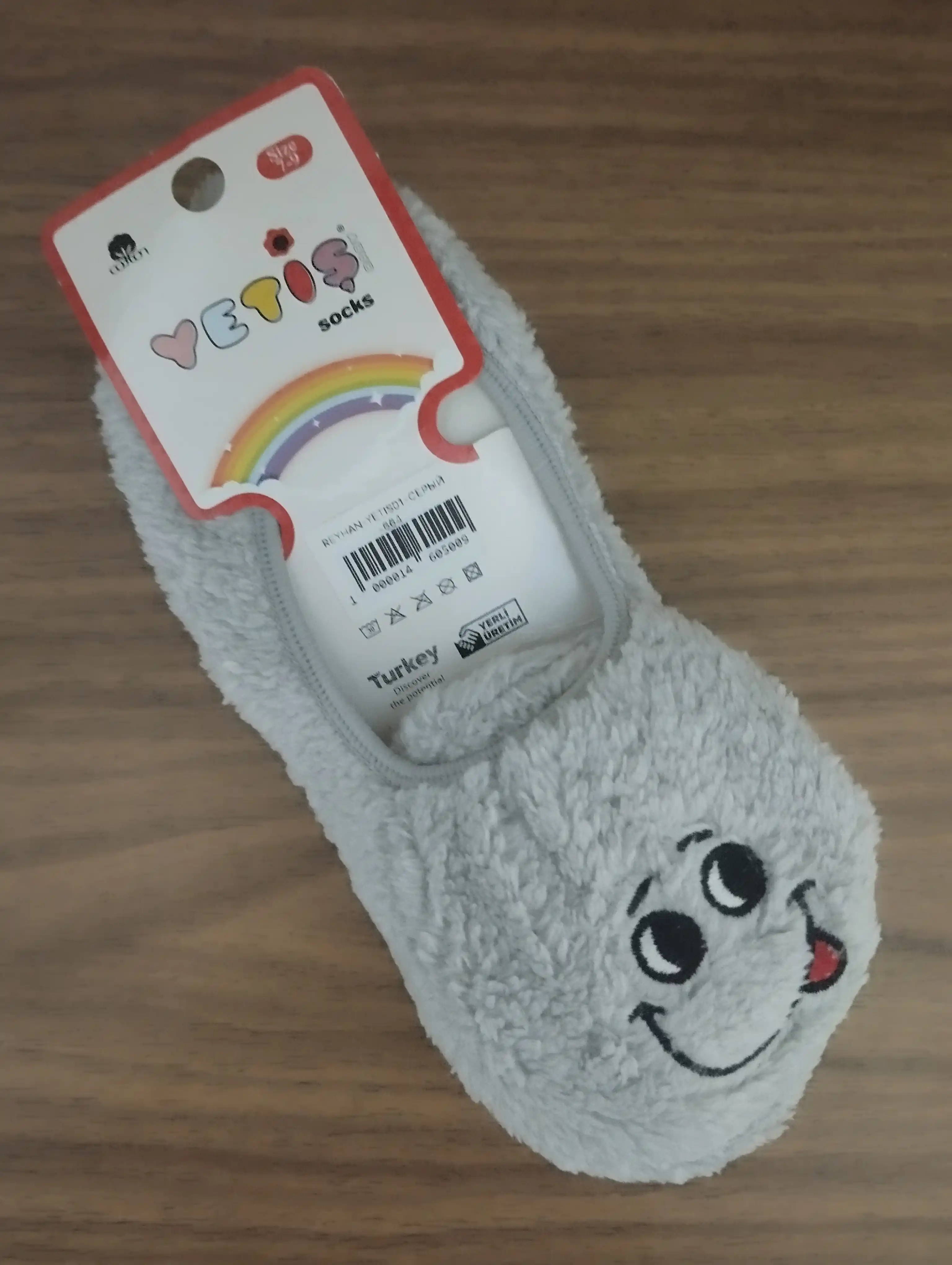 Yetish baby носки детские плюшевые