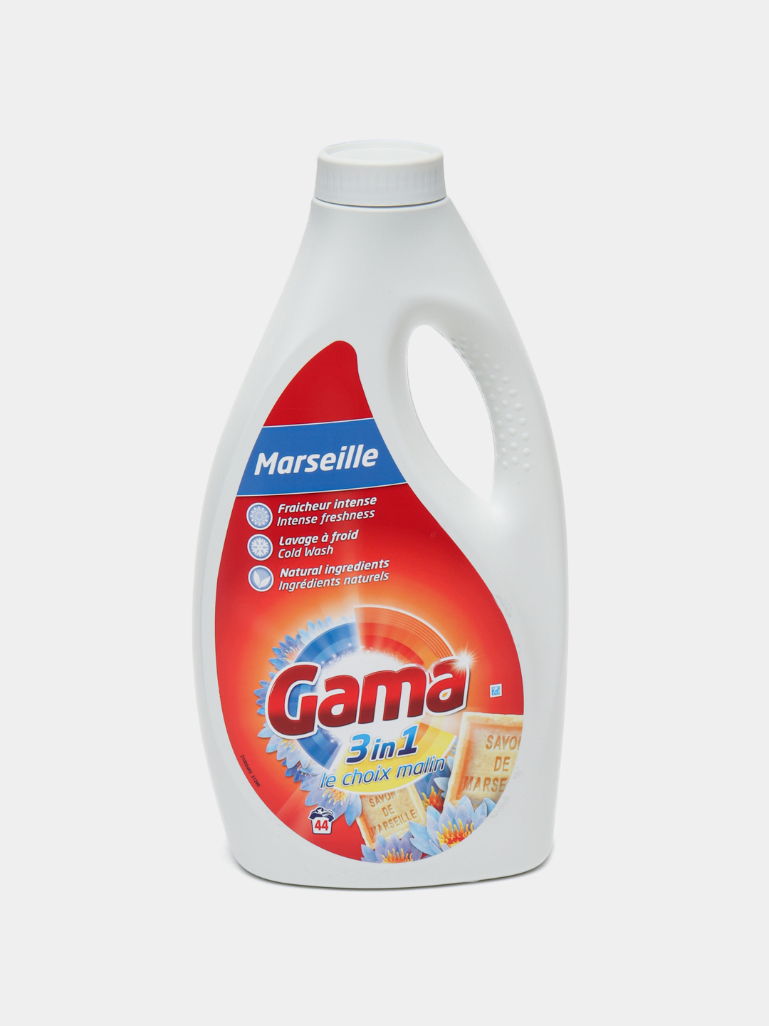 GAMA Гель для стирки MARSEILLE 2200ml (44стирки) купить по низким ценам ...
