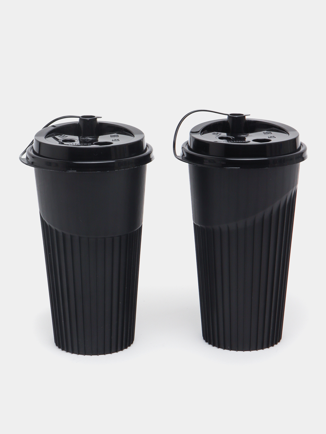 Стакан пластиковый, с трубочкой 0.5 л купить по низким ценам в интернет ...