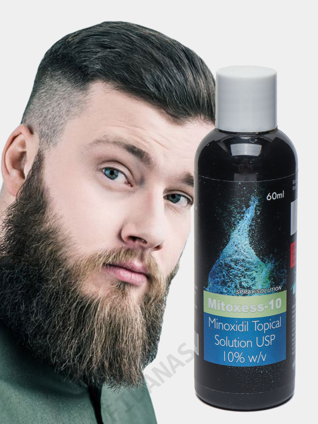 Миноксидил Mitoxess Minoxidil Topical Solution USP 10%, для роста волос ...