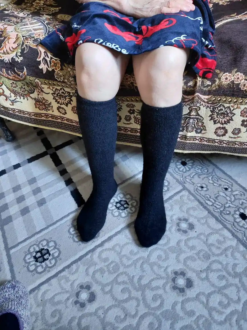 Гольфы длинные Dudu Textile, теплые, мягкие, антиварикозные, дышащие
