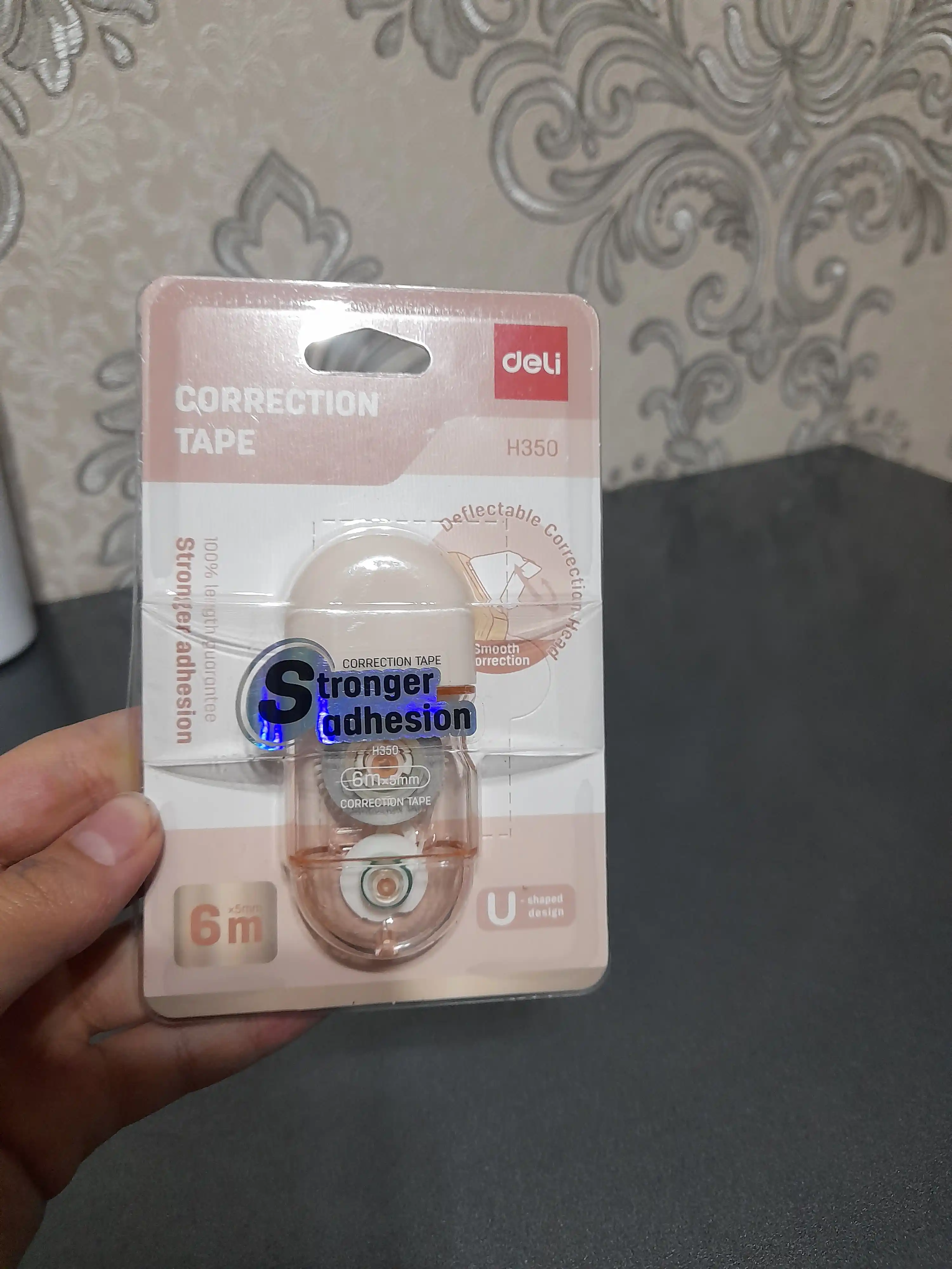 Штрих-лента 3 шт, Deli H350, 5 мм, 6 м