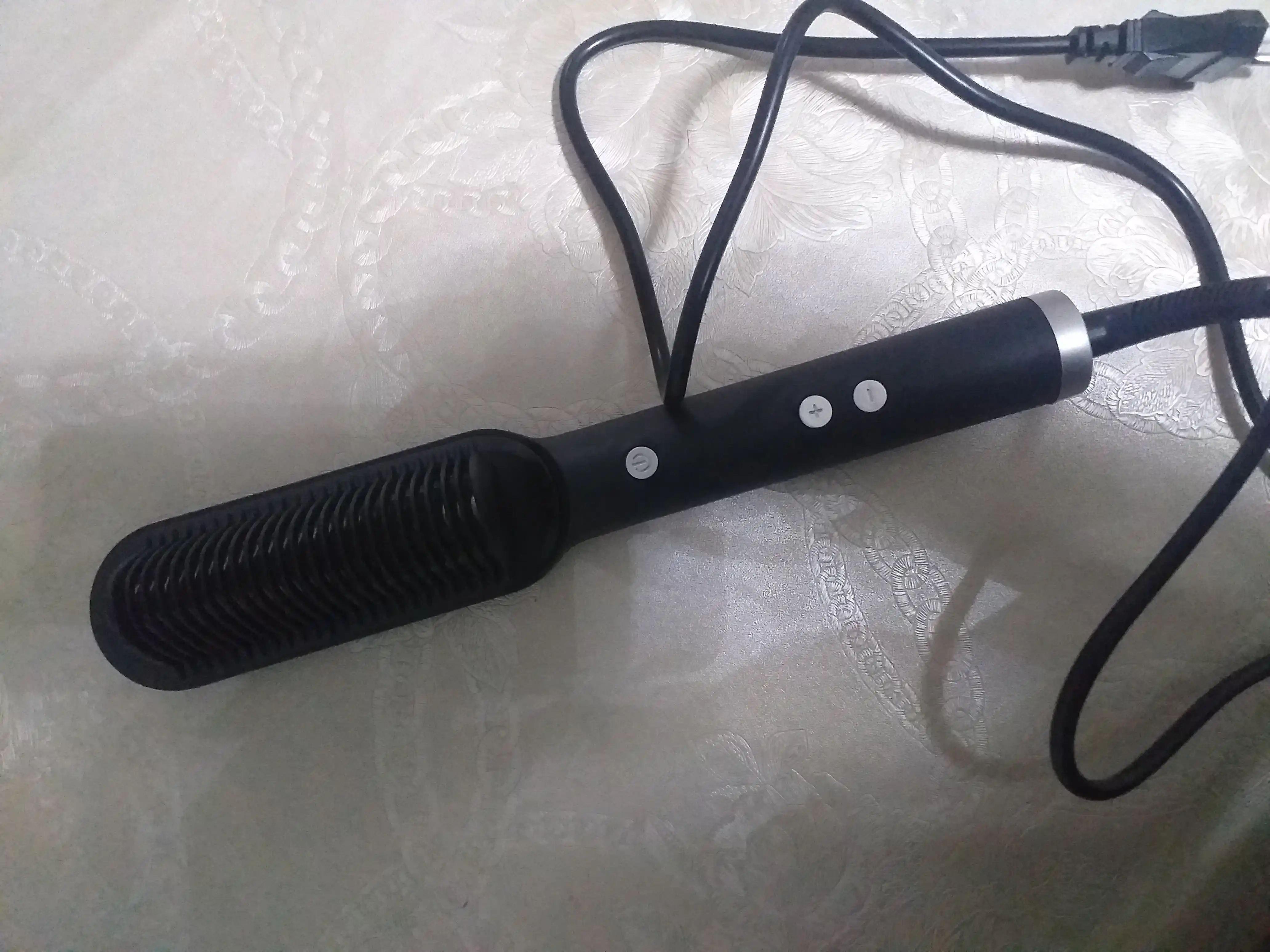 Soch tekislagich taroq elektr professional keramik ionizatsiyali ütü mini to'g'irlagich