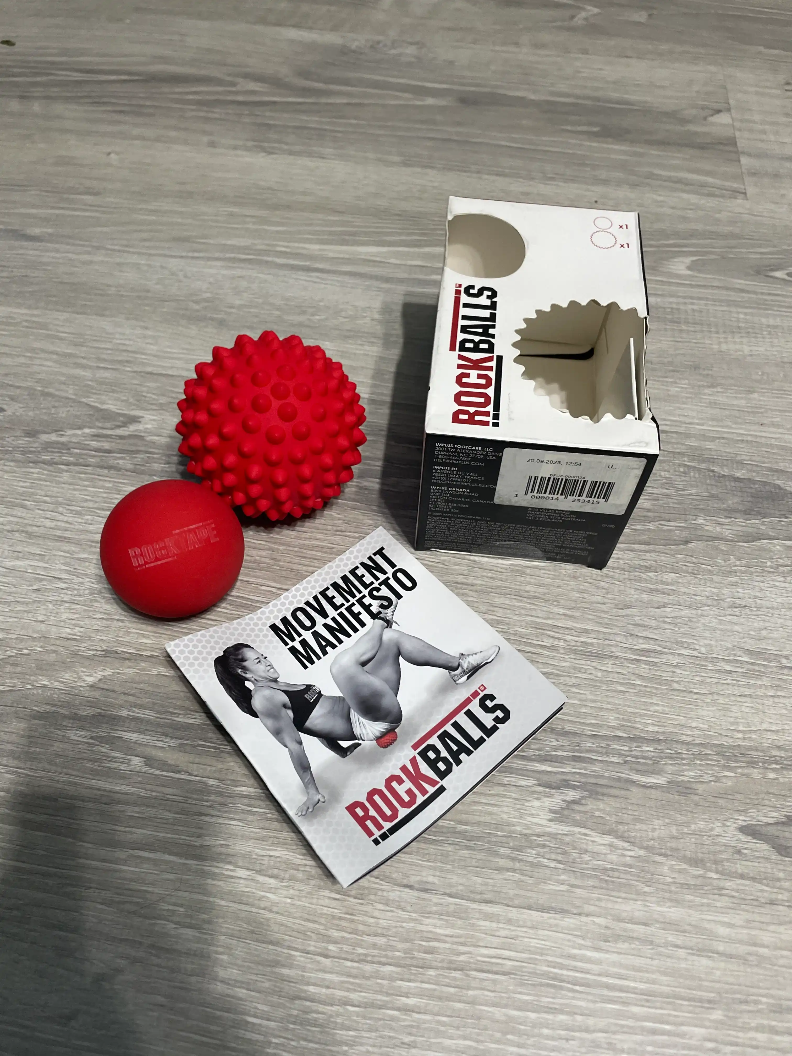 Massaj to'plari, Rocktape RockBalls