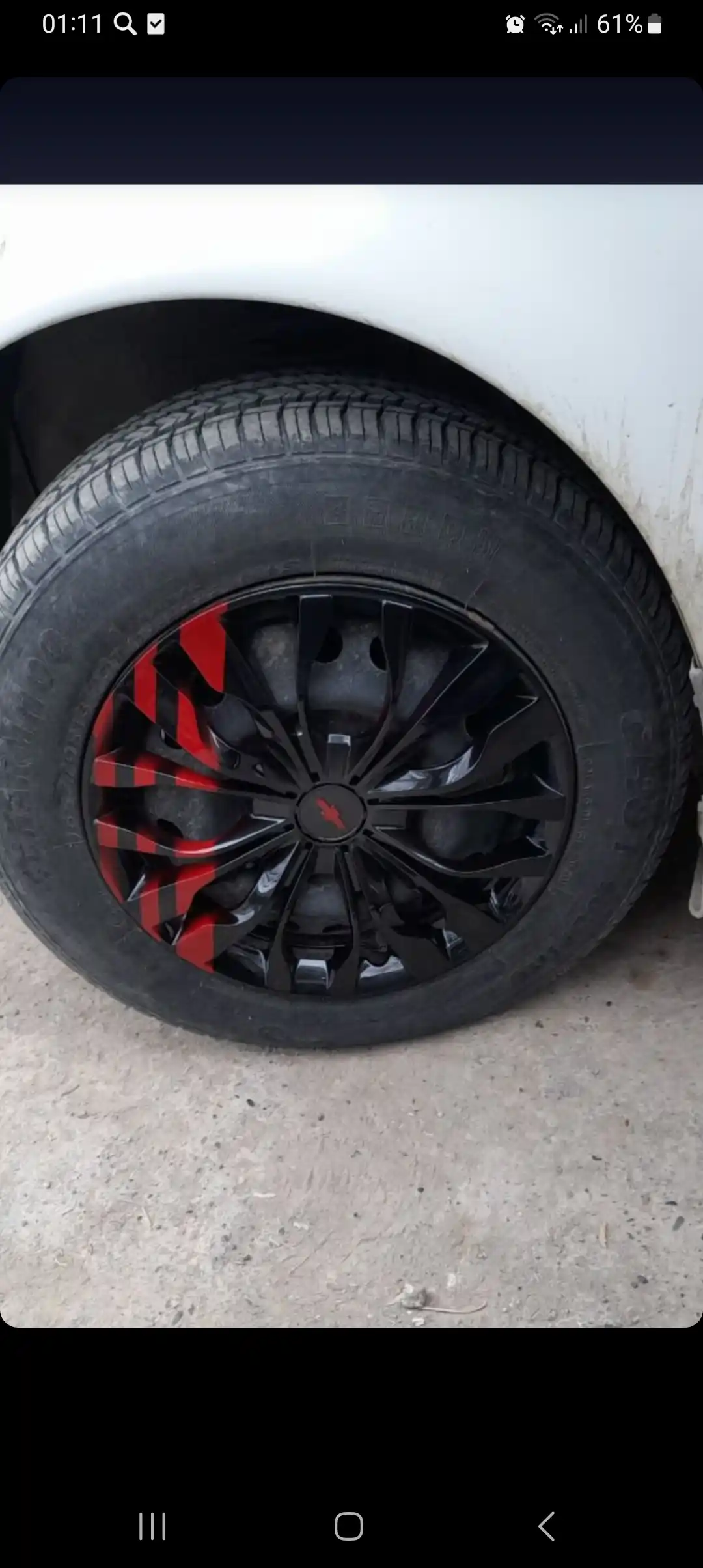 Колпаки на диски Chevrolet, 4 шт