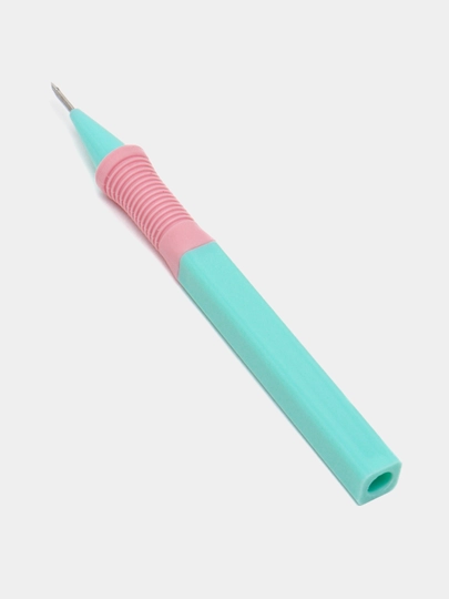 Игла для вышивки в ковровой технике Punch Needle, с регулировкой длины петель — IPLAR-NEEDLES-БЕЛЫЙ