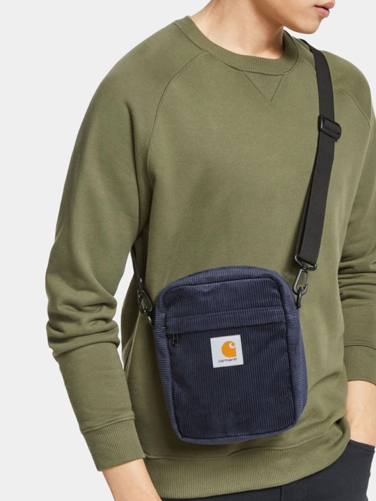 Сумка Carhartt Wip, через плечо, универсальная, унисекс, вельветовая, на ремне