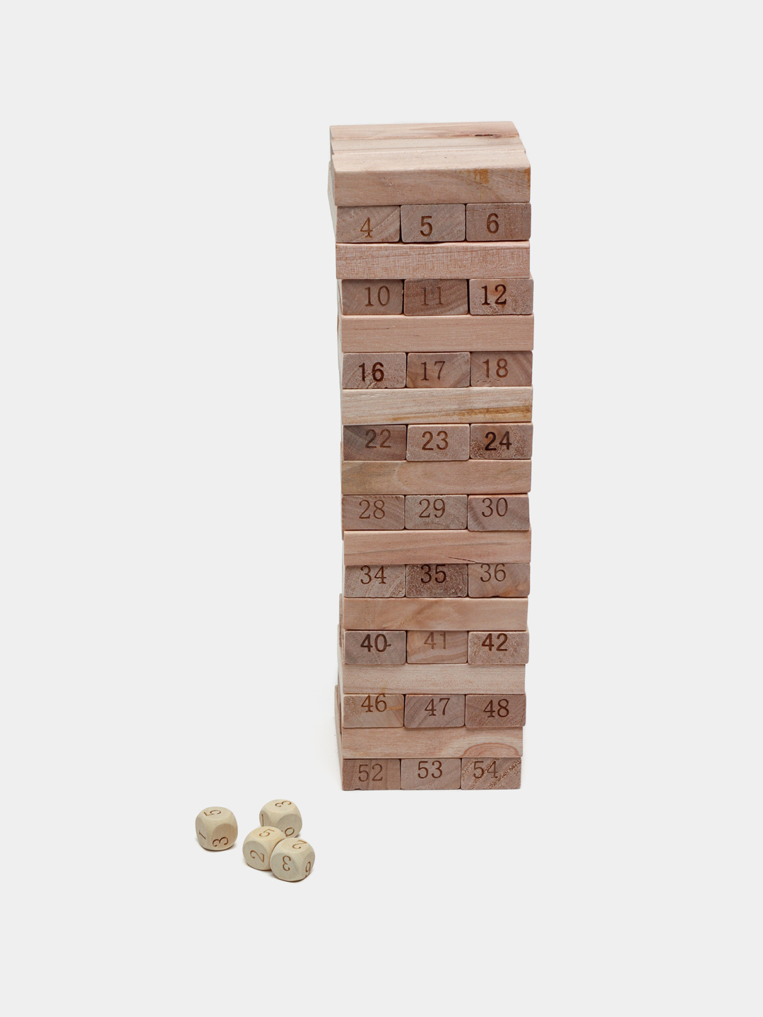 Игра Jenga Game цифры, 54 деталей, из дерева купить по низким ценам в  интернет-магазине Uzum (787702)