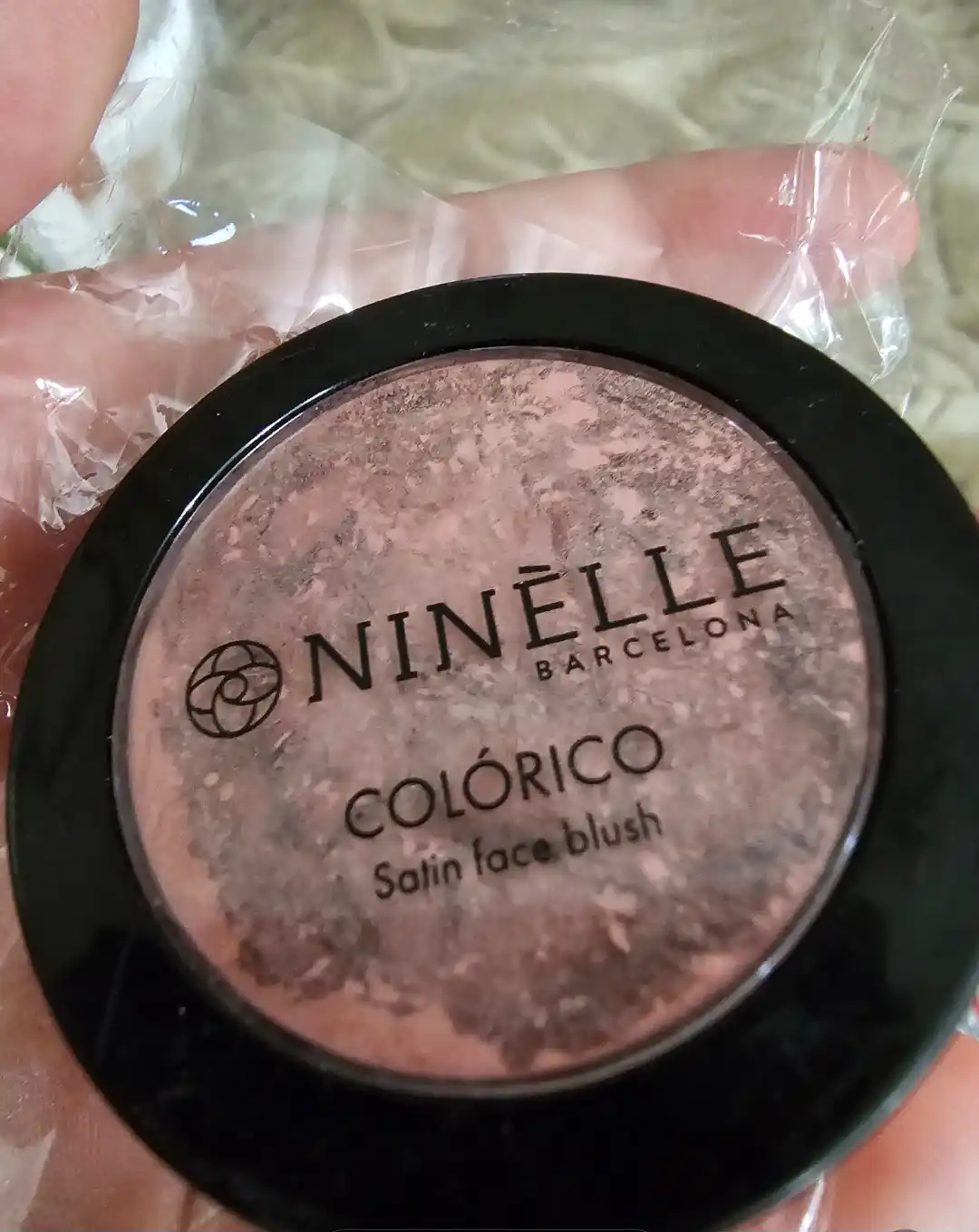 Румяна для лица NinelleColorico,тон №409 пыльно-розовый