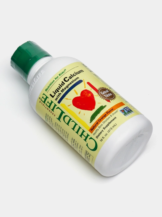 Кальций с магнием жидкий ChildLife Liquid Calcium USA, 473 мл