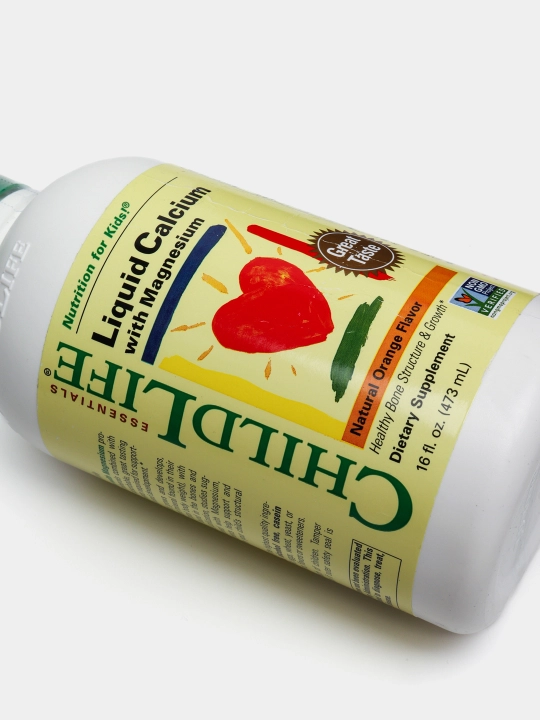 Кальций с магнием жидкий ChildLife Liquid Calcium USA, 473 мл