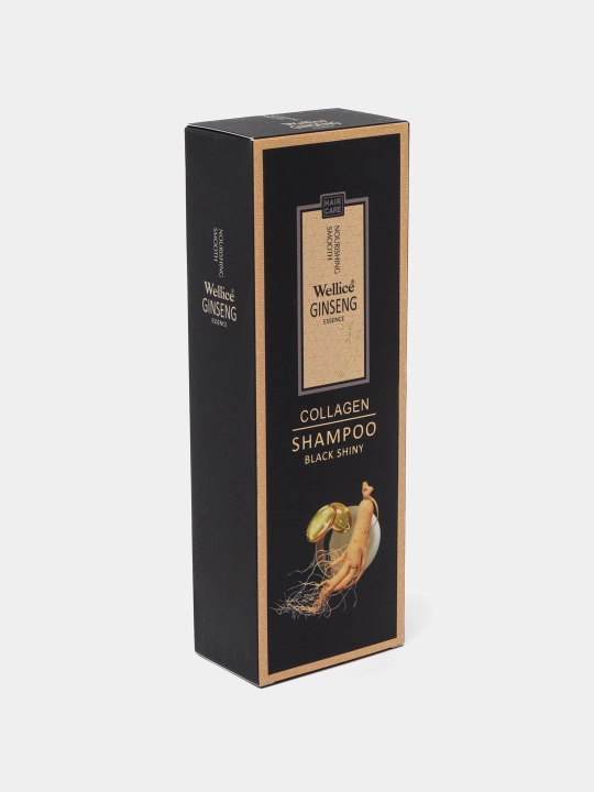 Shampun jenshenli Wellice Ginseng Collagen, sochlar tukilishiga qarshi, 420 ml