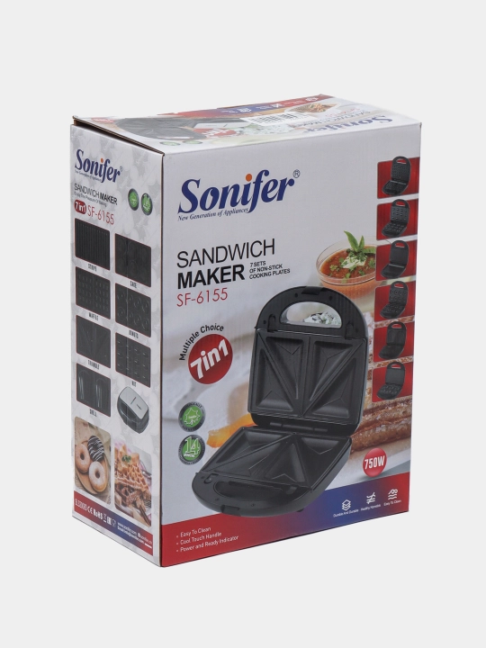 Сэндвичница 7 в 1 Sonifer SF-6155