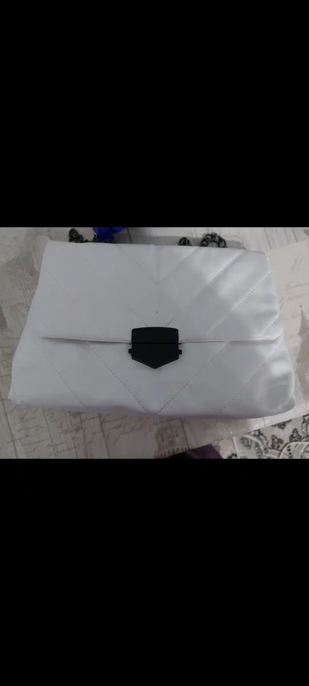 Ayollar uchun to'rtburchak zanjirli sumka messenger