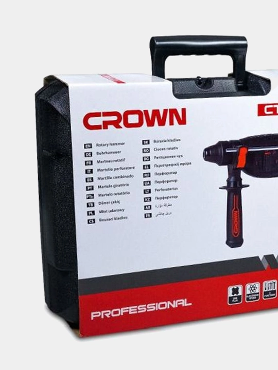 Перфоратор CROWN CT18181 BMC 710W/24 мм