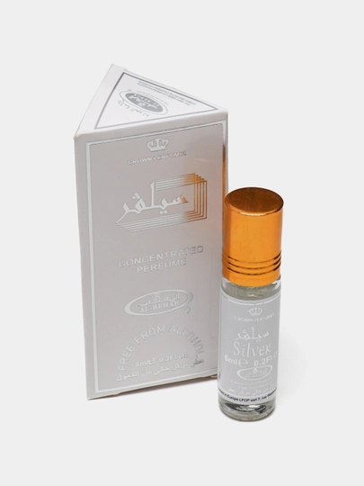 Масляные духи Rexab, Мушкамбар, 6 мл, Classic, Choco, Dalal, Alfares, Silver, Hawai — PARFUM0-REXAB-БЕЛЫЙ
