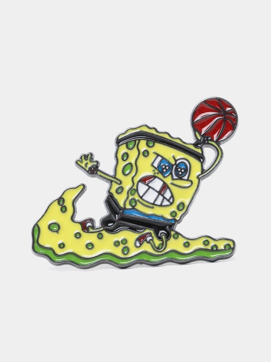 Металлические значки, пин на одежду "Губка Боб Квадратные Штаны, Sponge Bob Square Pants"