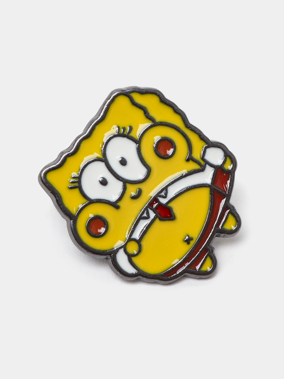 Металлические значки, пин на одежду "Губка Боб Квадратные Штаны, Sponge Bob Square Pants"