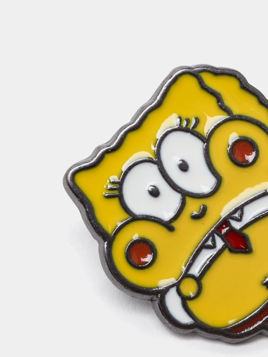 Металлические значки, пин на одежду "Губка Боб Квадратные Штаны, Sponge Bob Square Pants"