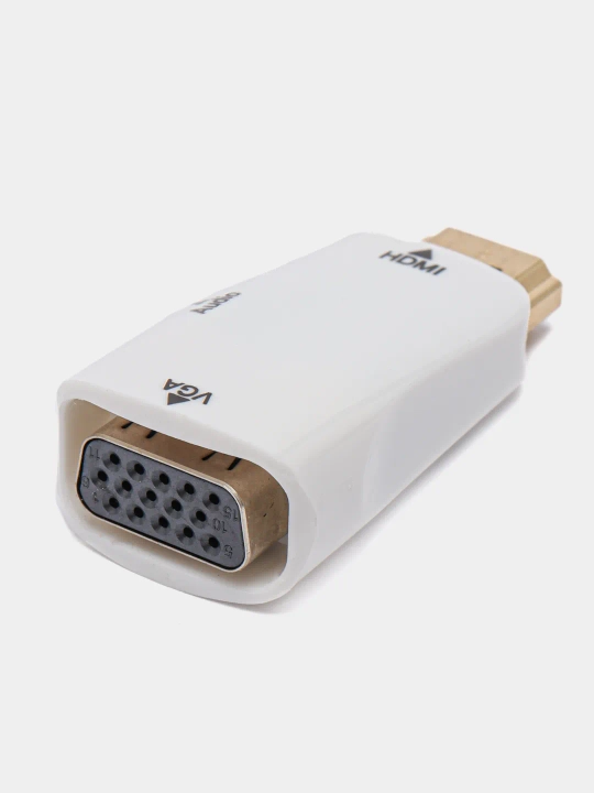 Adapter HDMI VGA ovoz kabeli blian 3.5 mm HD 1080P kompyuter noutbuklari uchun