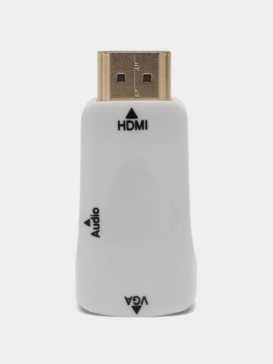 Adapter HDMI VGA ovoz kabeli blian 3.5 mm HD 1080P kompyuter noutbuklari uchun