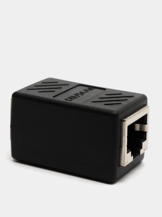 Соединитель сетевых кабелей RJ45 - RJ45 coupler для соединения двух Ethernet кабелей