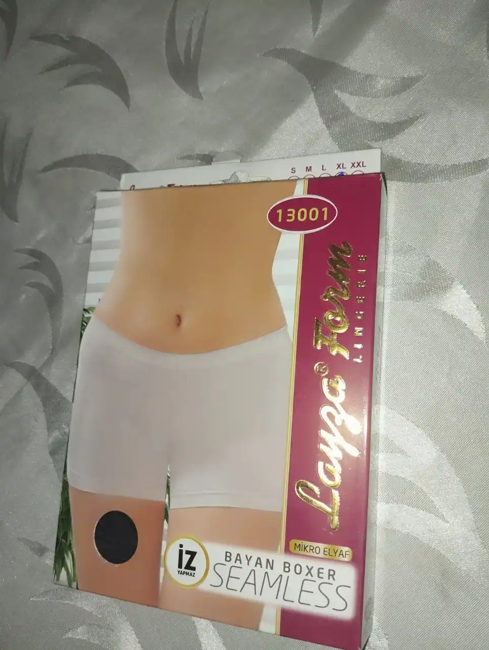 Shortik ichki kiyim ayollar uchun Layza Form Boxer ozdiruvchi