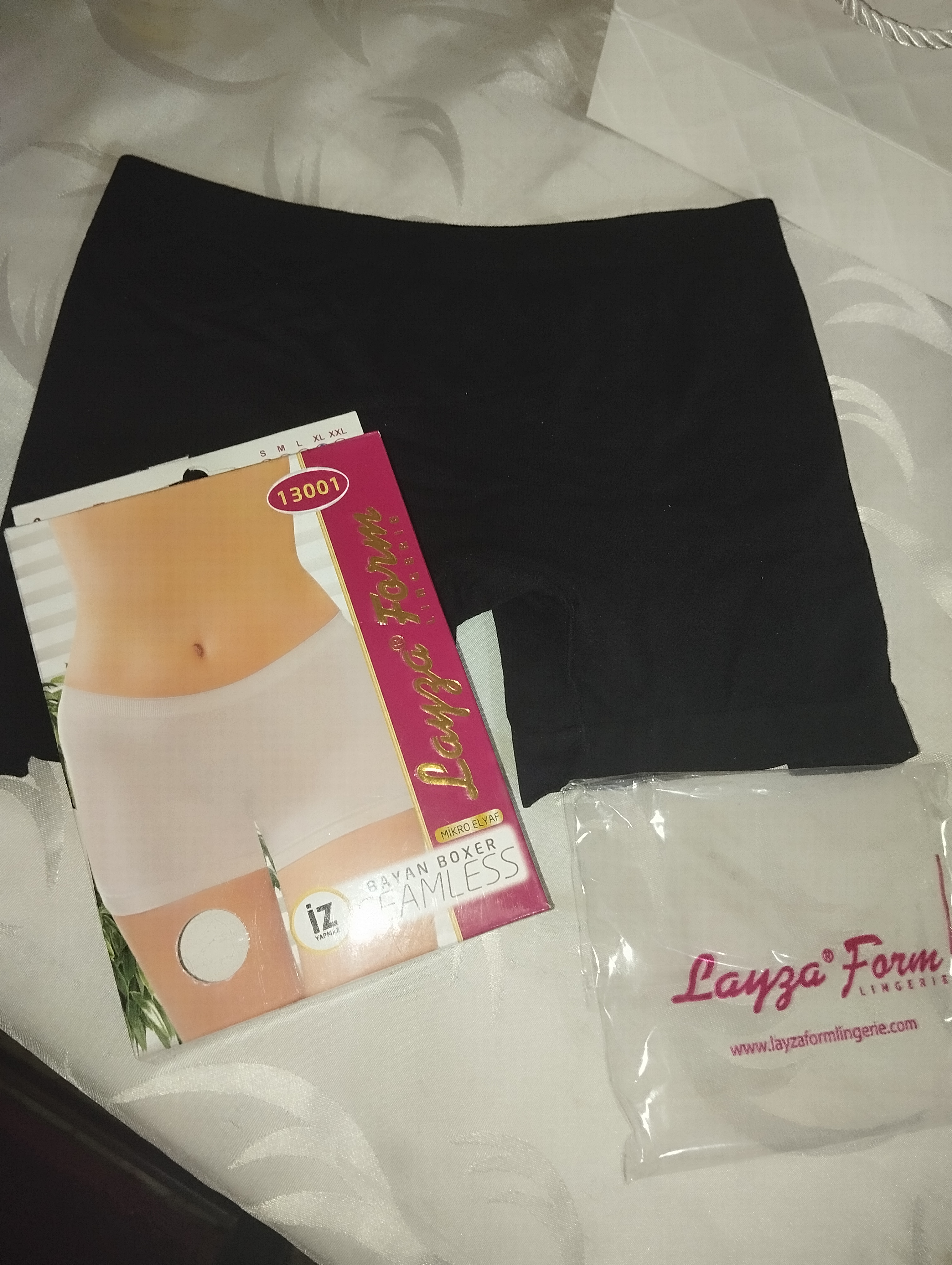Shortik ichki kiyim ayollar uchun Layza Form Boxer ozdiruvchi