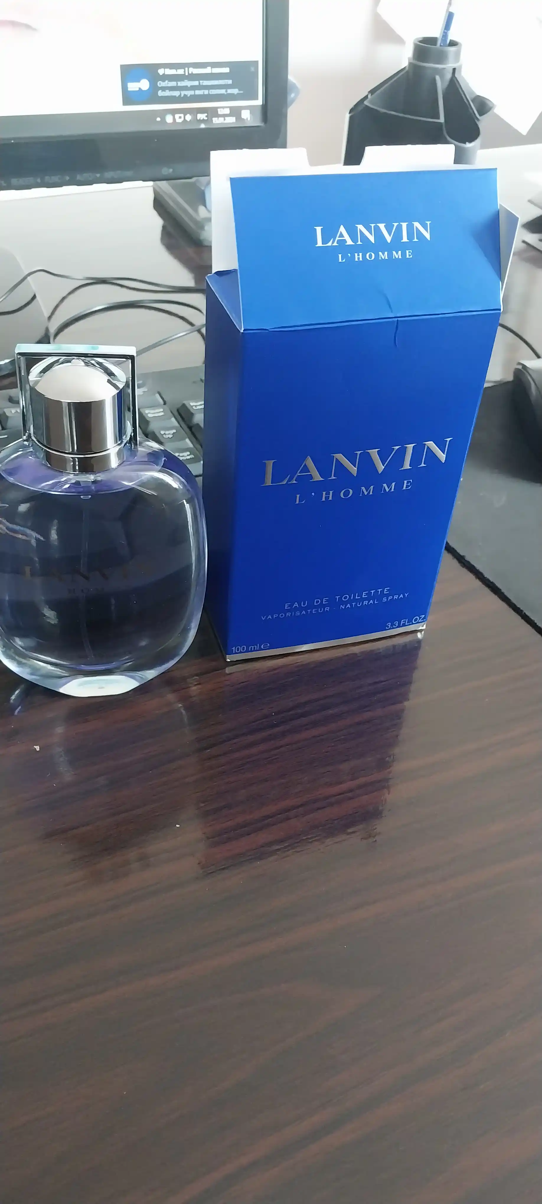 Xushbo'ylangan suv Lhomme Lanvin L'Homme, 100 ml, Fransiya