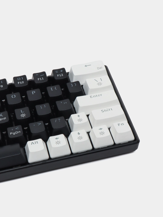 Zifrind Rgb mexanik o‘yin klaviaturasi, 98 ta o‘yin tugmasi va multimedia bilan yoritilgan