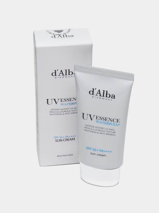 Quyosh kremi mohiyati SPF50+ PA++++ d'Alba suvli mohiyati, 50 ml