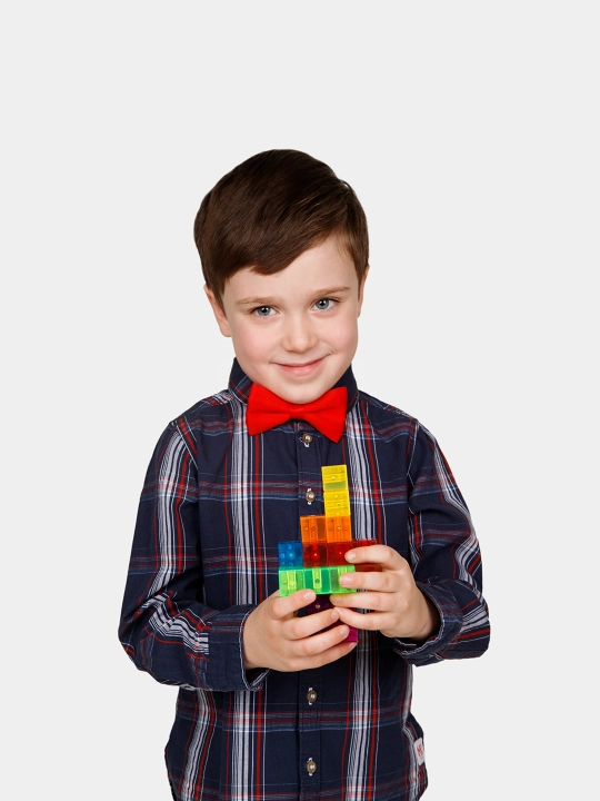 Magnitli kubik "Tetris", konstruktor, bolalar va kattalar uchun boshqotirma