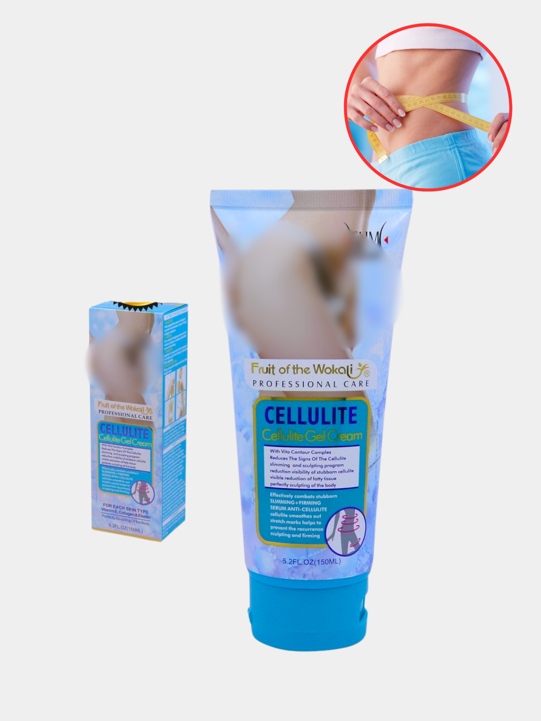 Антицеллюлитный гель для ухода за телом CELLULITE Slim Effect , 150мл ...
