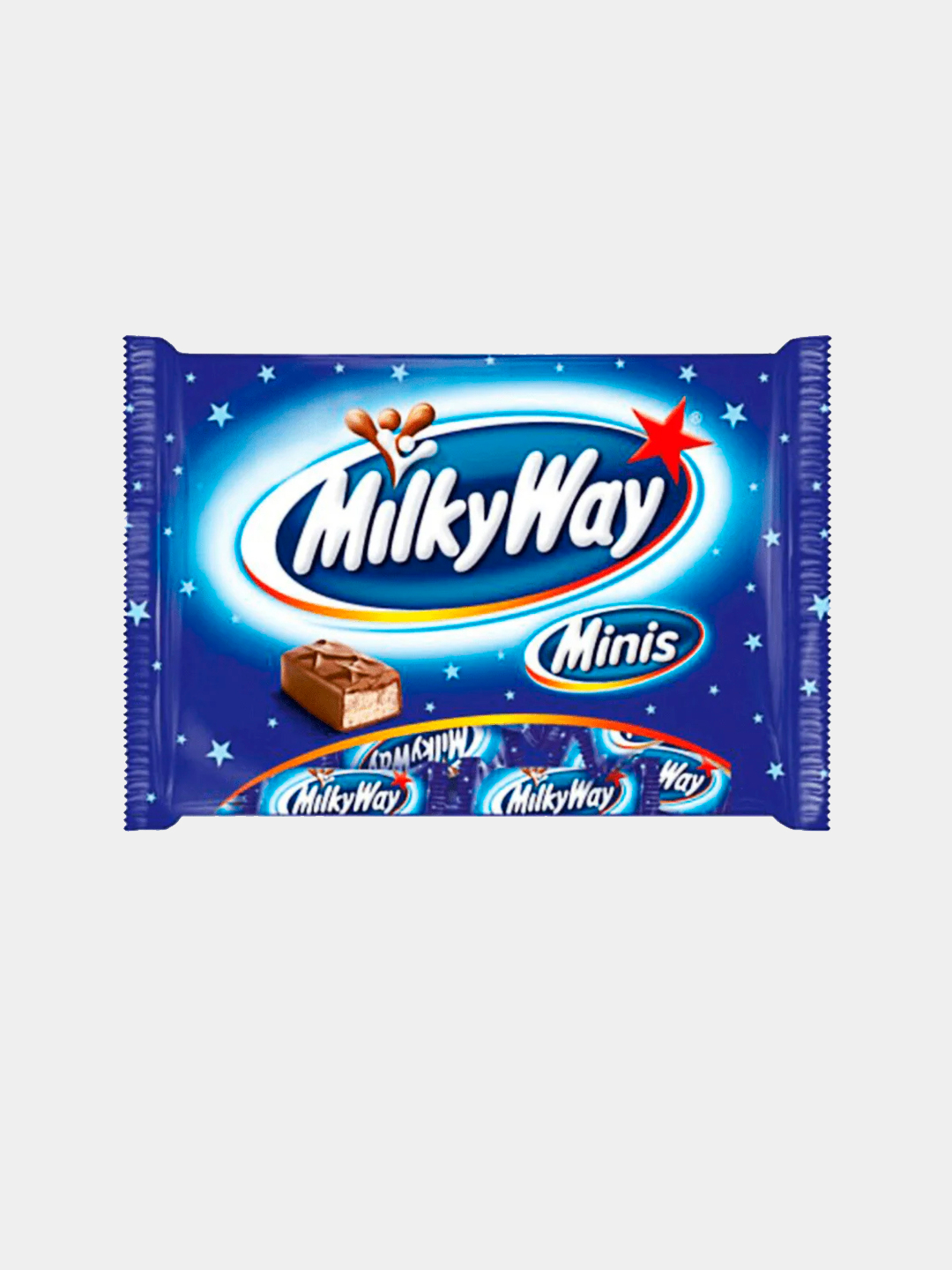 Жизнь милки вей. Милки Вэй Минис. Конфеты Milky way Minis. Милки Вэй Криспи. Милки Вэй белый шоколад.