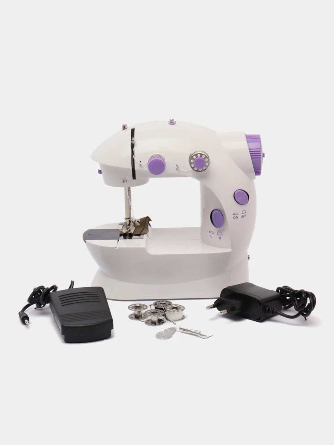 Портативная швейная машина Mini Sewing Machine SM-202 купить по низким  ценам в интернет-магазине Uzum (875212)