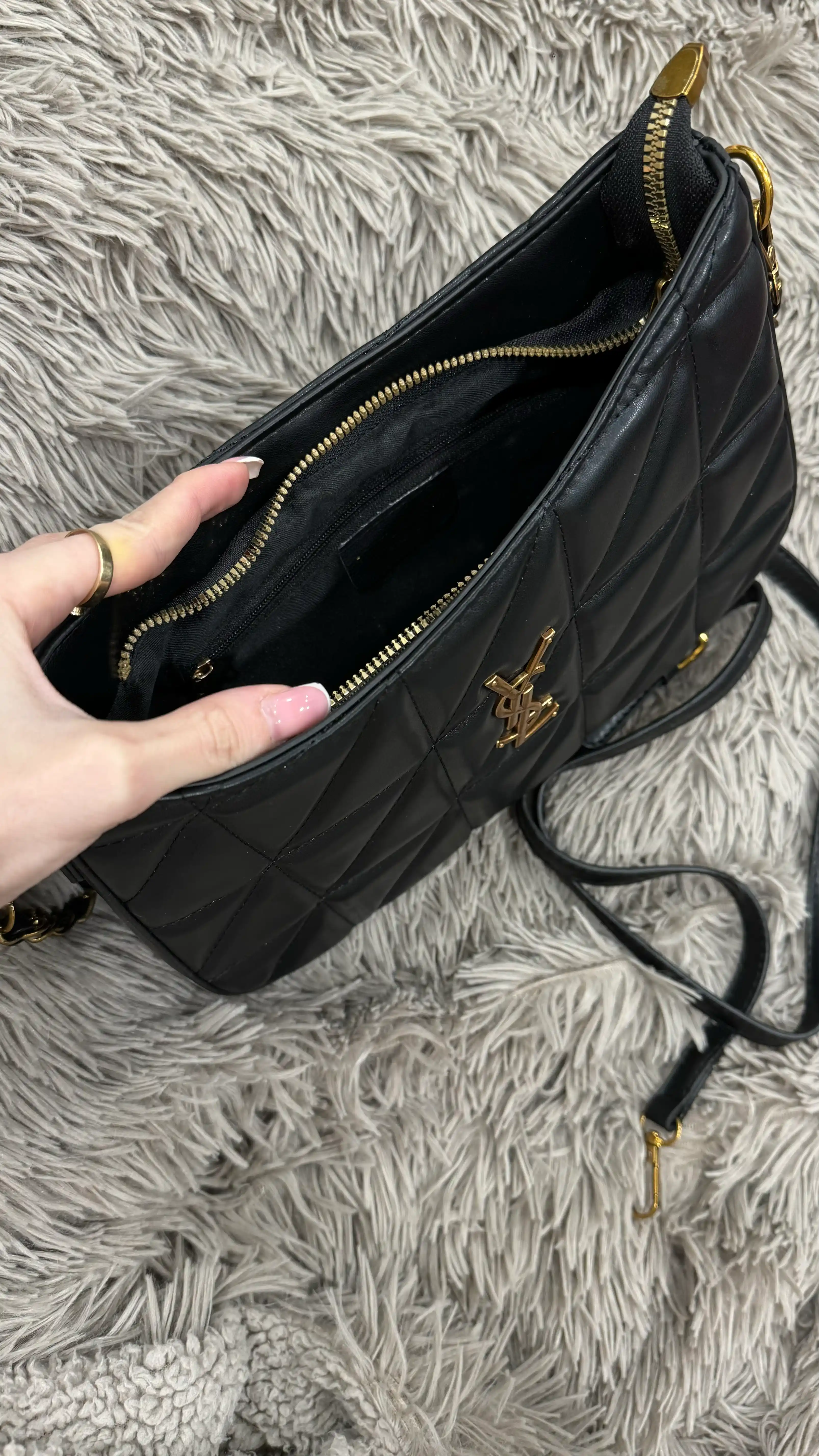 Женская сумка через плечо, YSL