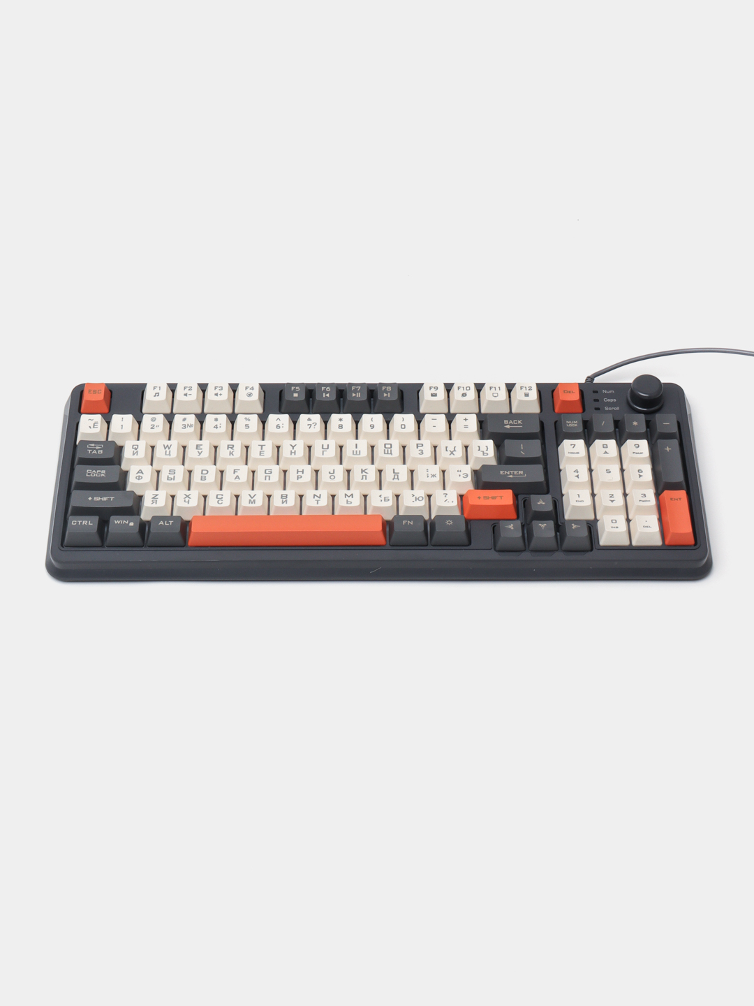 Проводная клавиатура, игровая мембранная бесшумная клавиатура Xunfox ...