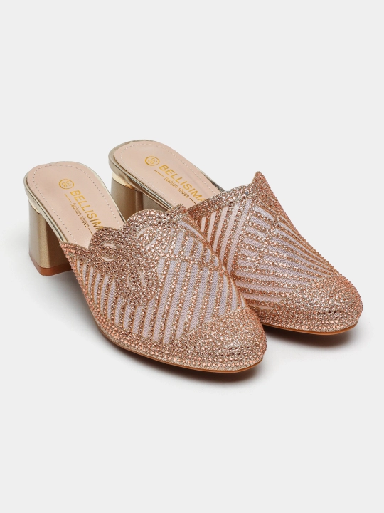 BELLISIMA 3927-9 ayollar sabosi, 3,5 sm poshna, 4 rang, 36–40 o‘lcham - 