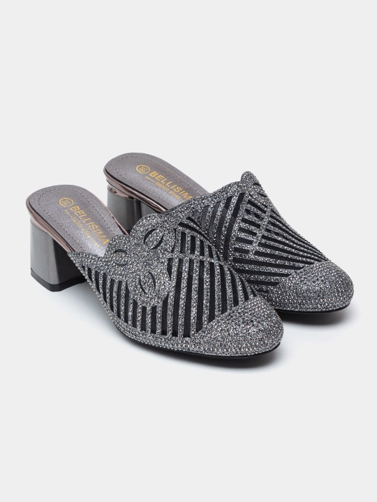 BELLISIMA 3927-9 ayollar sabosi, 3,5 sm poshna, 4 rang, 36–40 o‘lcham - 